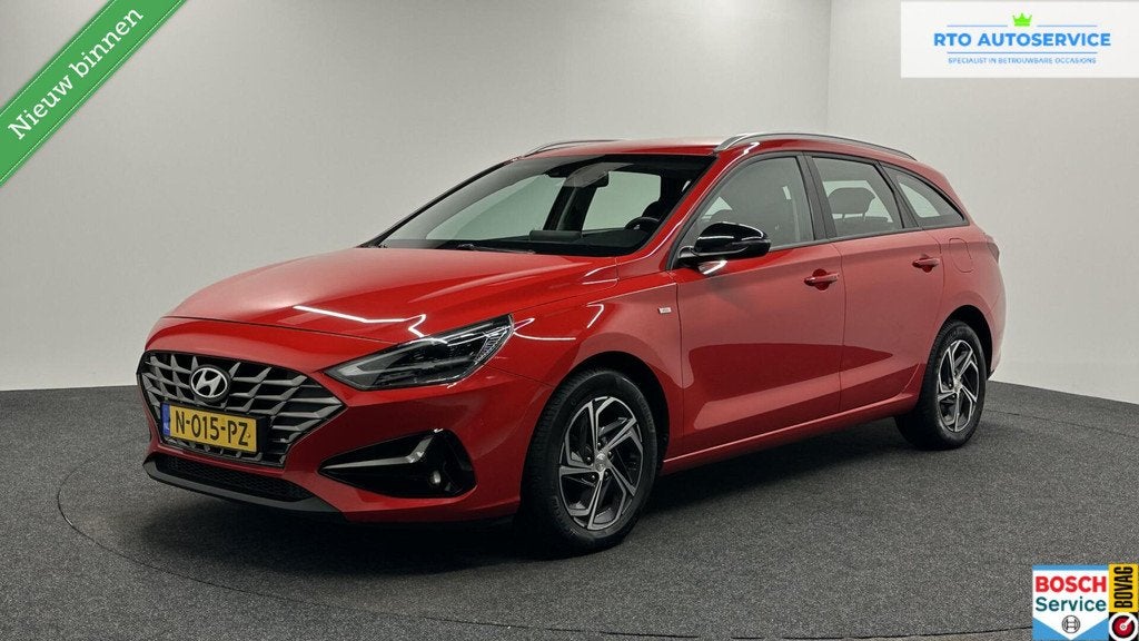 Hyundai i30 Wagon 1.0 T-GDi MHEV Comfort Smart CAMERA ECC CA, Voorwielaandrijving, Stof, Gebruikt, Met garantie (alle)