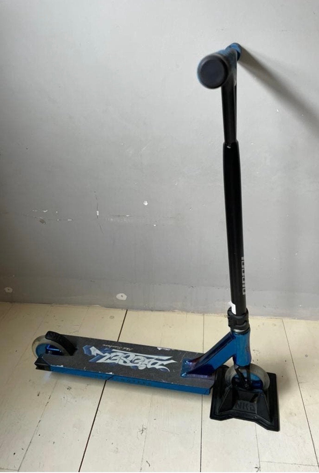 NKD Diesel Stuntstep - Blauw/Zwart nieuw, Ophalen, Nieuw, Gewone step
