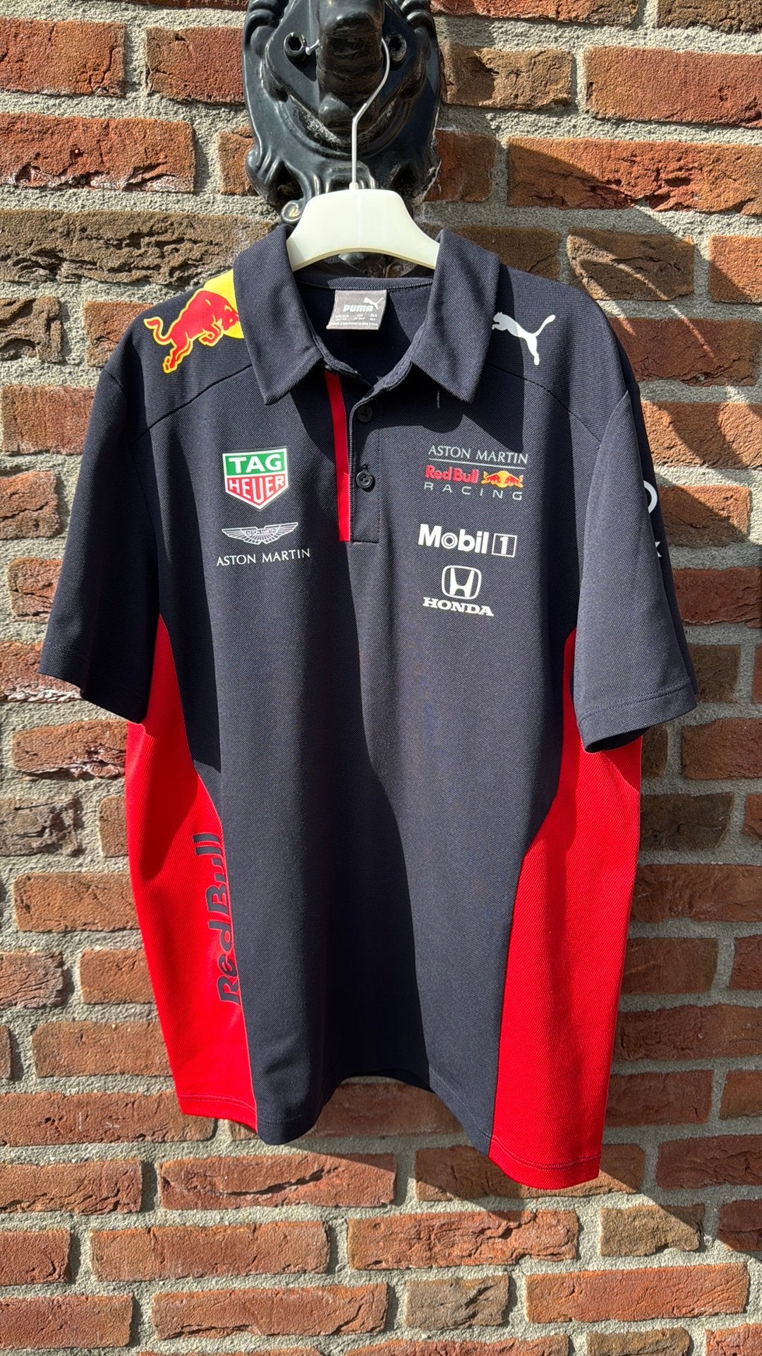 Puma Red Bull polo shirt maat 164, Ophalen of Verzenden, Zo goed als nieuw, Formule 1