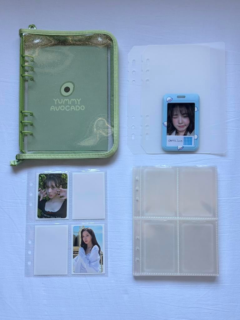 A5 Kpop Photocard Binder + Pages, Verzenden, Gebruikt, Gebruiksvoorwerp
