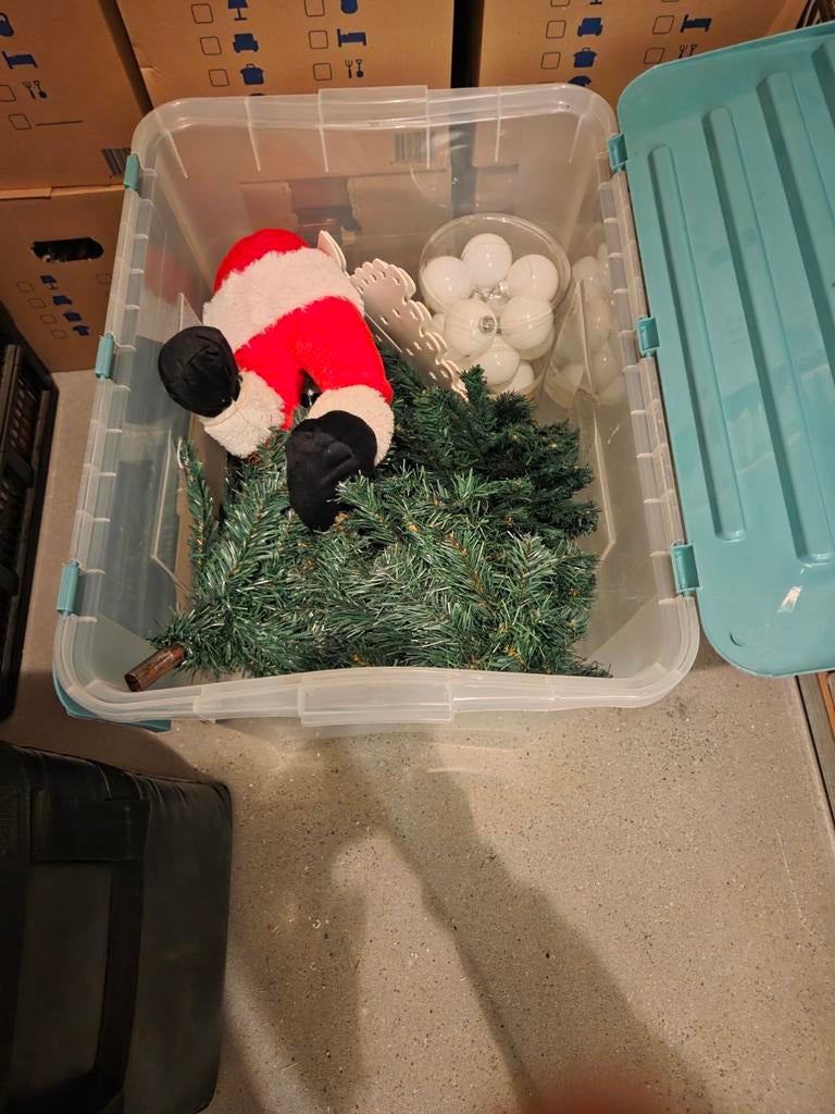 Kerstspullen, Ophalen