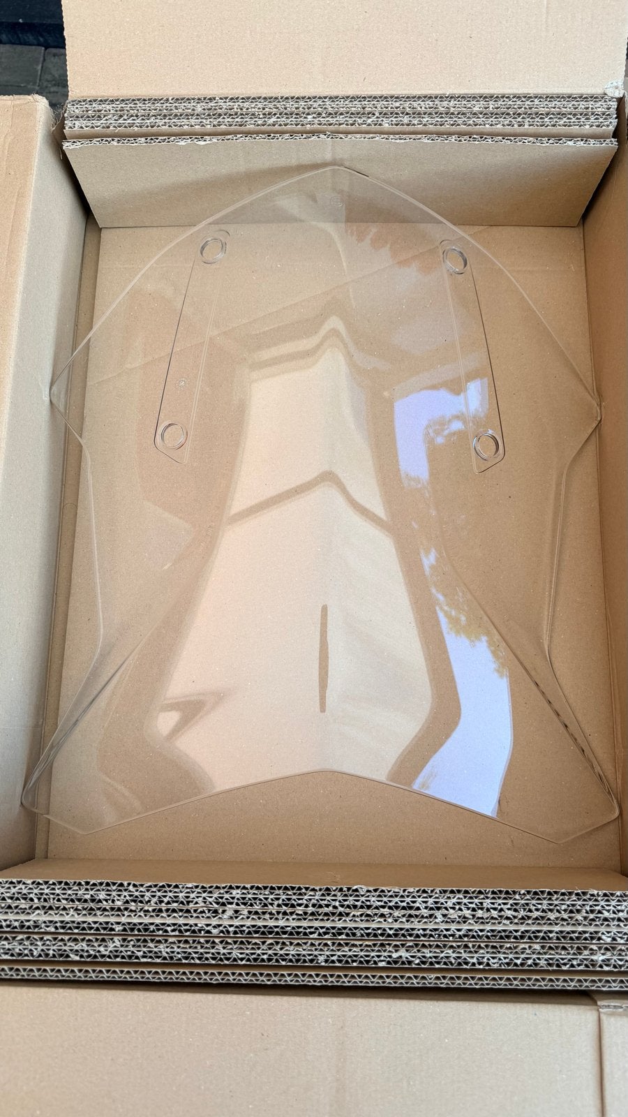 Originele Voorruit voor BMW R1200 GS/GSA., Ophalen of Verzenden, Gebruikt