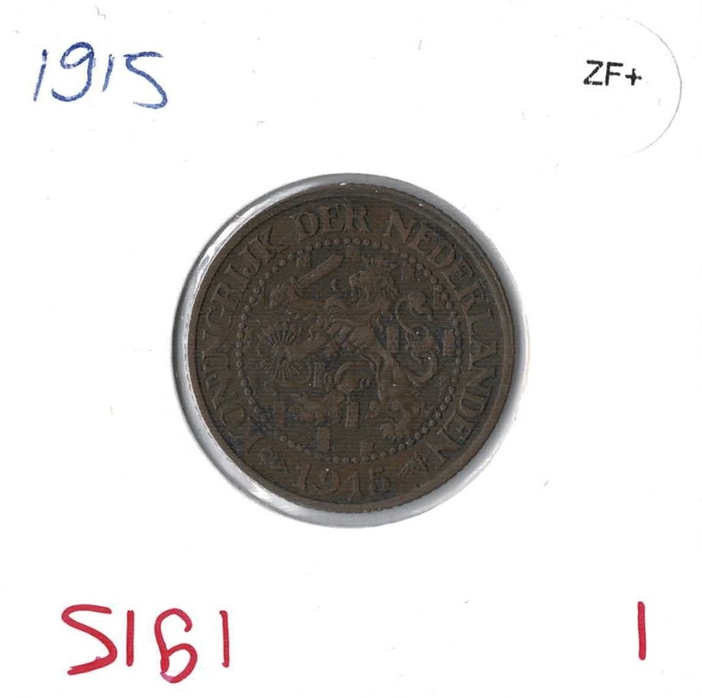 2,5 cent 1915 Wilhelmina (zie scans)(1), Postzegels en Munten, Ophalen of Verzenden, Koningin Wilhelmina, Overige waardes, Losse munt