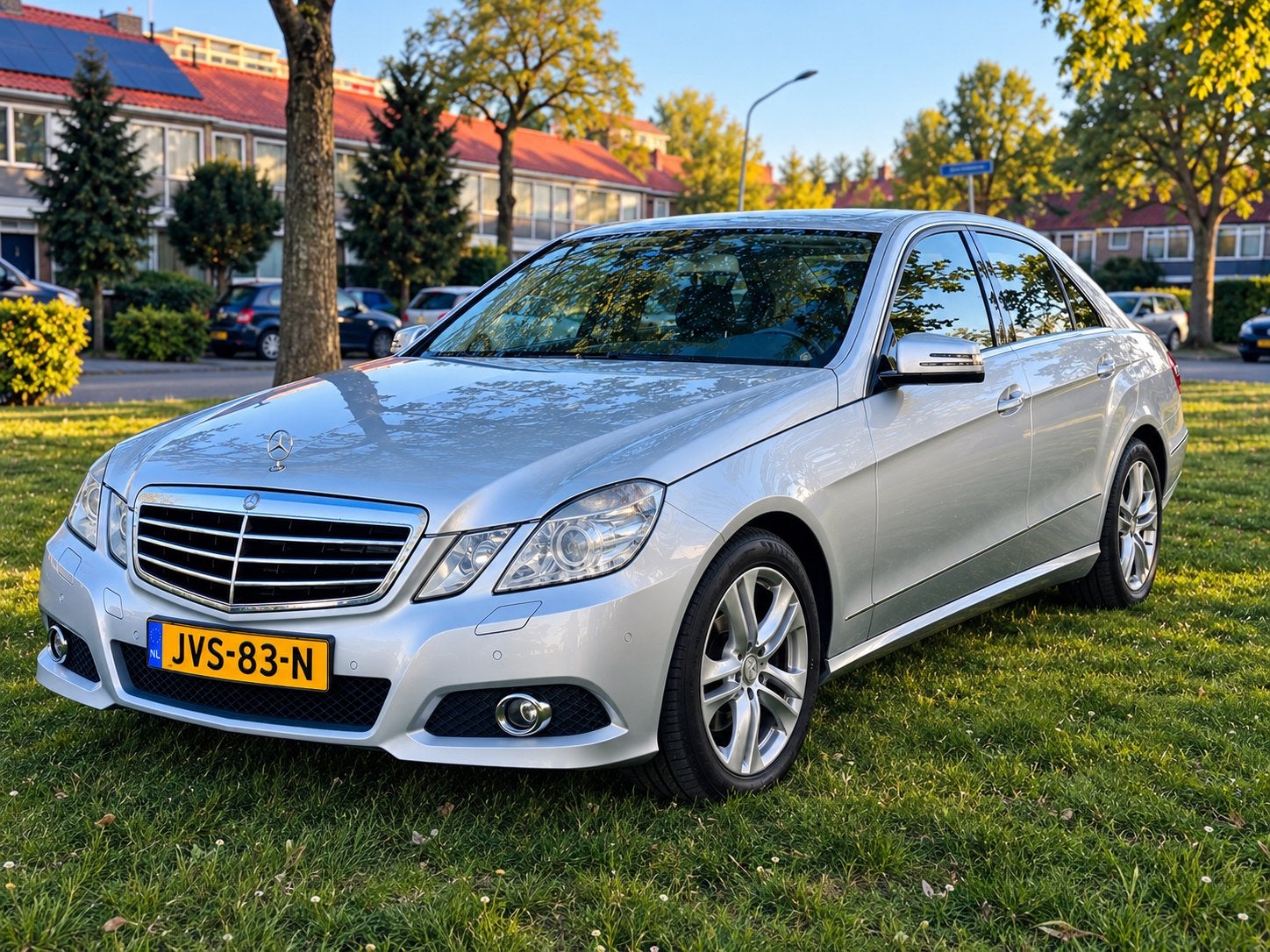 Mercedes-Benz E350 Avantgarde 3.5 V6 | 54.047km |, Zwart, 2000 kg, Lichtsensor, Leder
