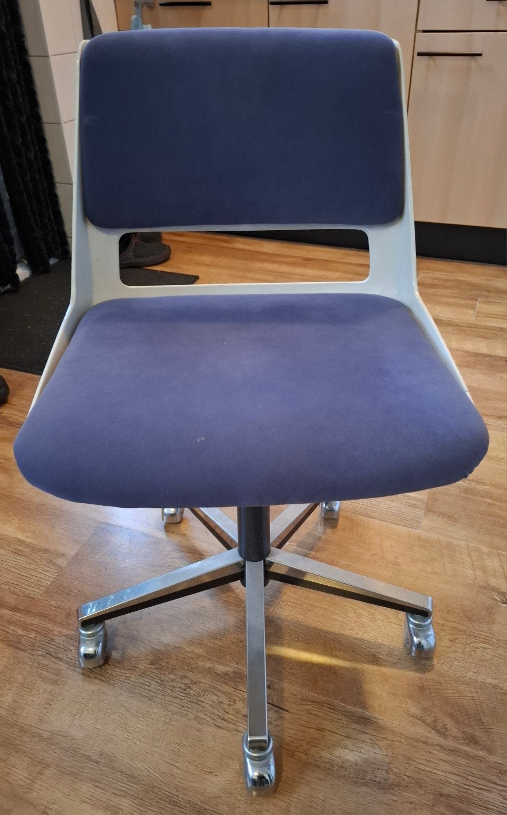Gratis bureaustoel, Ophalen, Gebruikt, Blauw, Bureaustoel