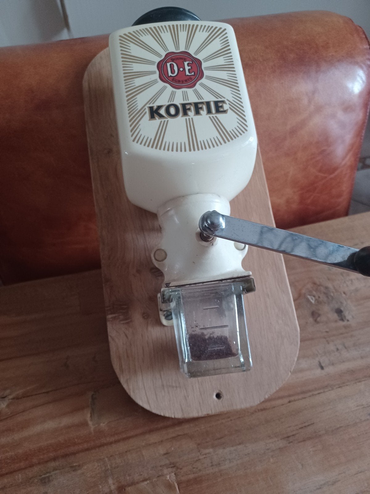 Vintage Douwe Egberts Koffiemolen - Wandmodel, Ophalen of Verzenden