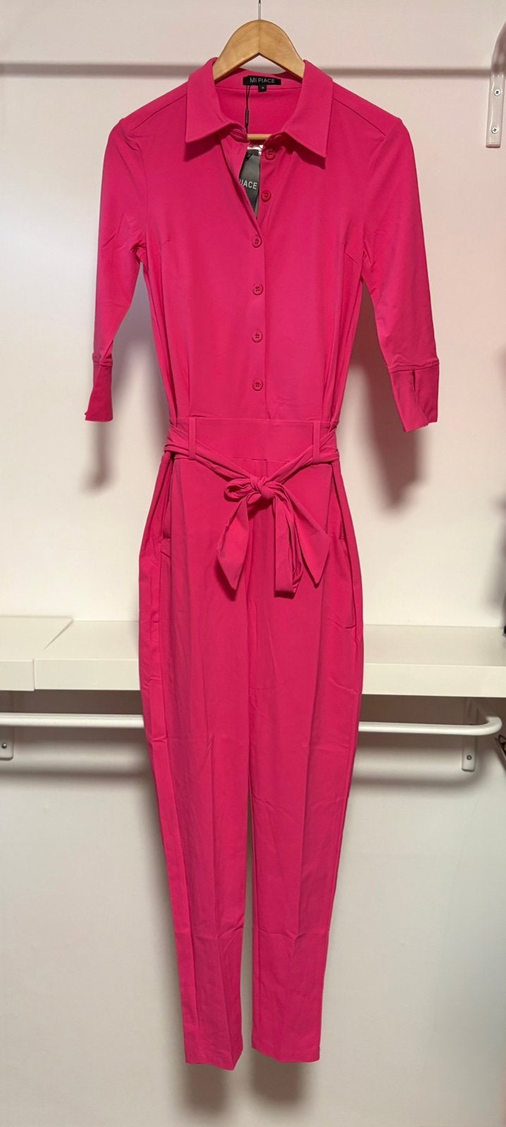 Mi Piace travelstof jumpsuit maat S, Kleding | Dames, Jumpsuits, Ophalen of Verzenden, Nieuw, Maat 36 (S)