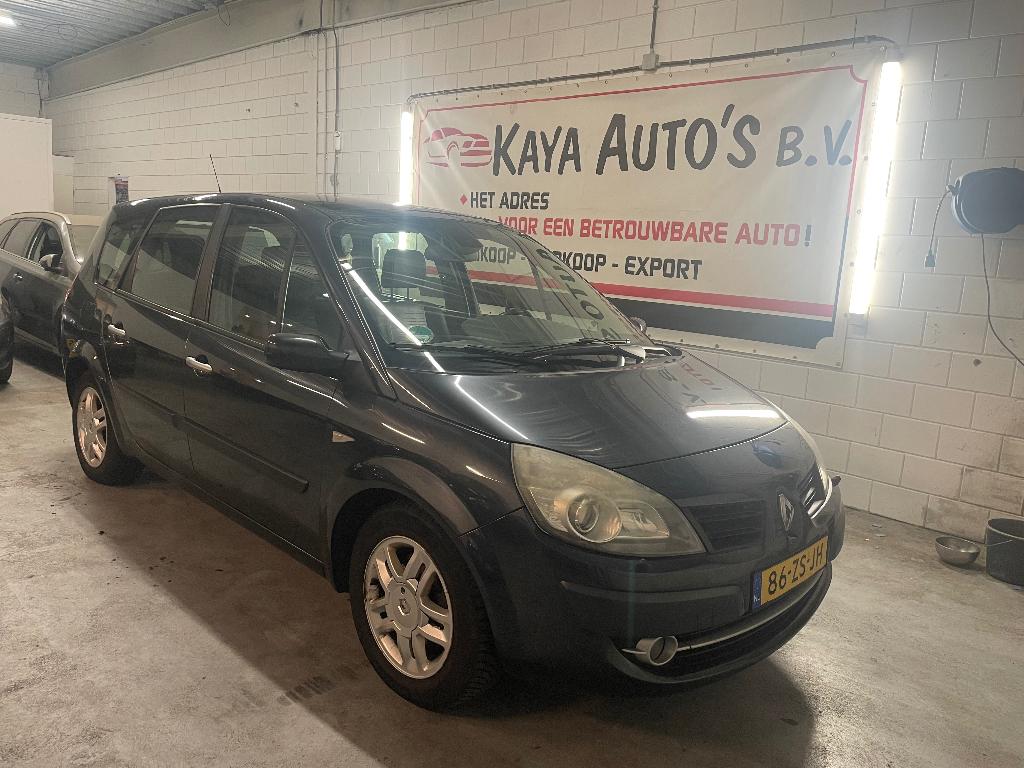 Renault Grand Scenic 2.0 16V 99KW 2008 Grijs, Voorwielaandrijving, 1998 cc, 4 cilinders, 7 stoelen
