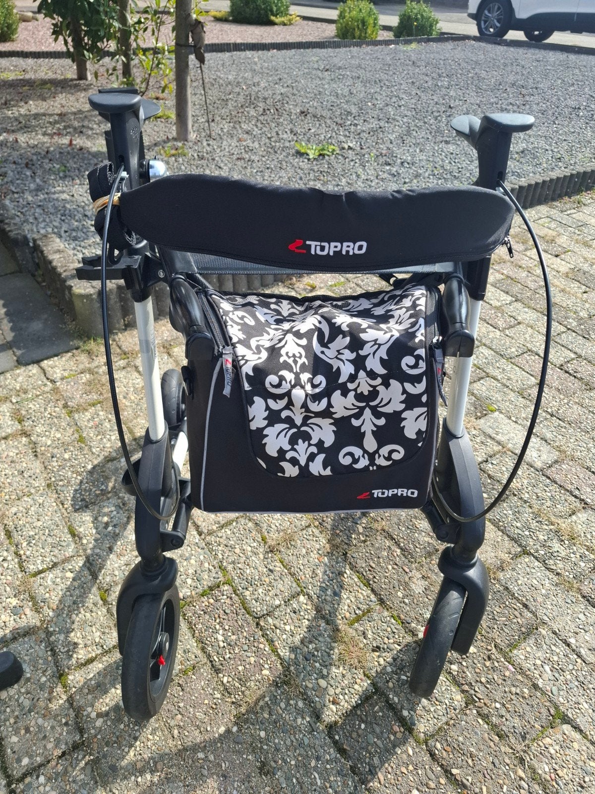Rollator Topro troja lichtgewicht maat M, Ophalen, Lichtgewicht, Gebruikt