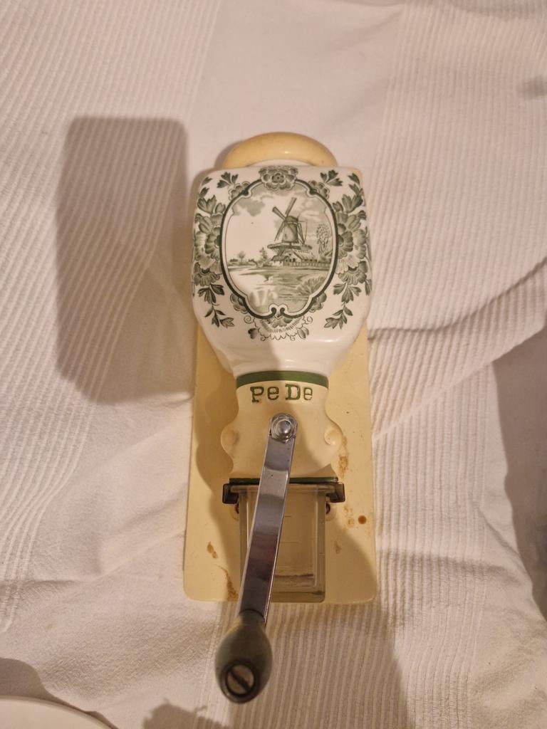 PeDe koffiemolen vintage compleet, Ophalen of Verzenden