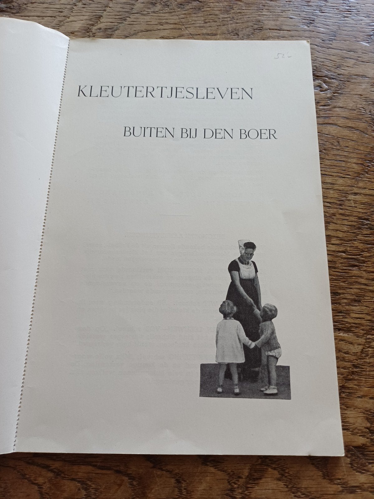 antiek KLEUTERTJESLEVEN BUITEN BIJ DEN BOER, Ophalen of Verzenden, Gelezen