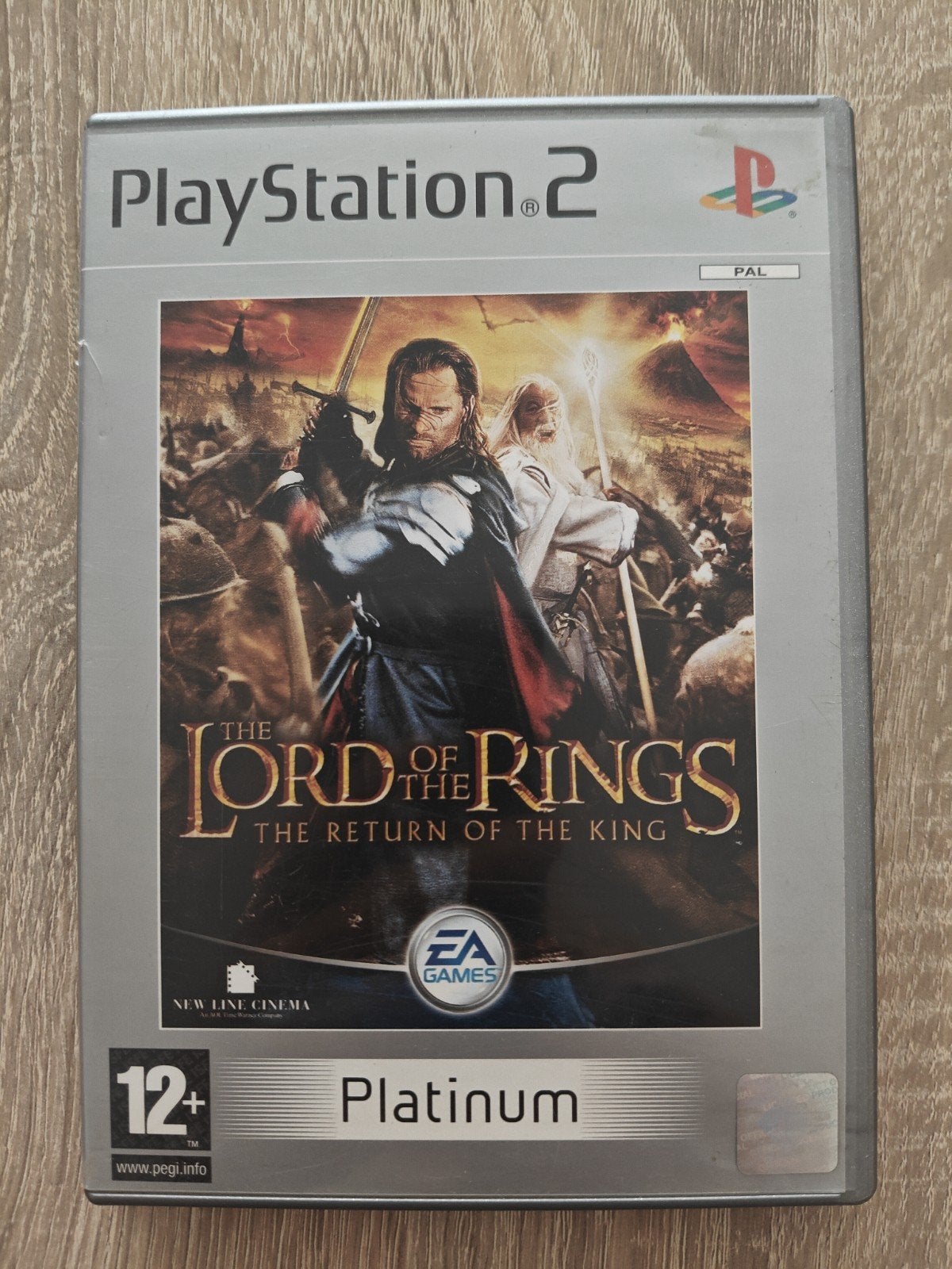 Lord of the Rings: Return of the King PS2, Avontuur en Actie, Gebruikt, 2 spelers, Eén computer