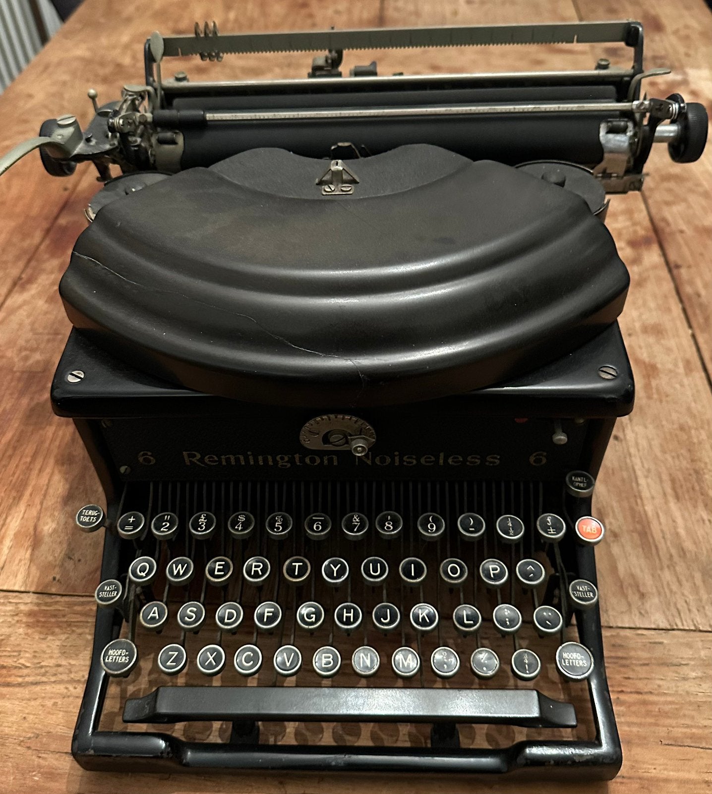 Remington Noiseless 6 antieke typemachine, Diversen, Typemachines, Ophalen