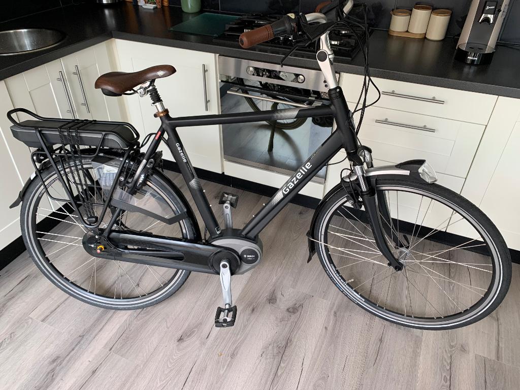 Gazelle Orange C7+ Bosch middenmotor frame 61 cm NIEUWSTAAT!, Ophalen, Zo goed als nieuw, 59 cm of meer, 50 km per accu of meer