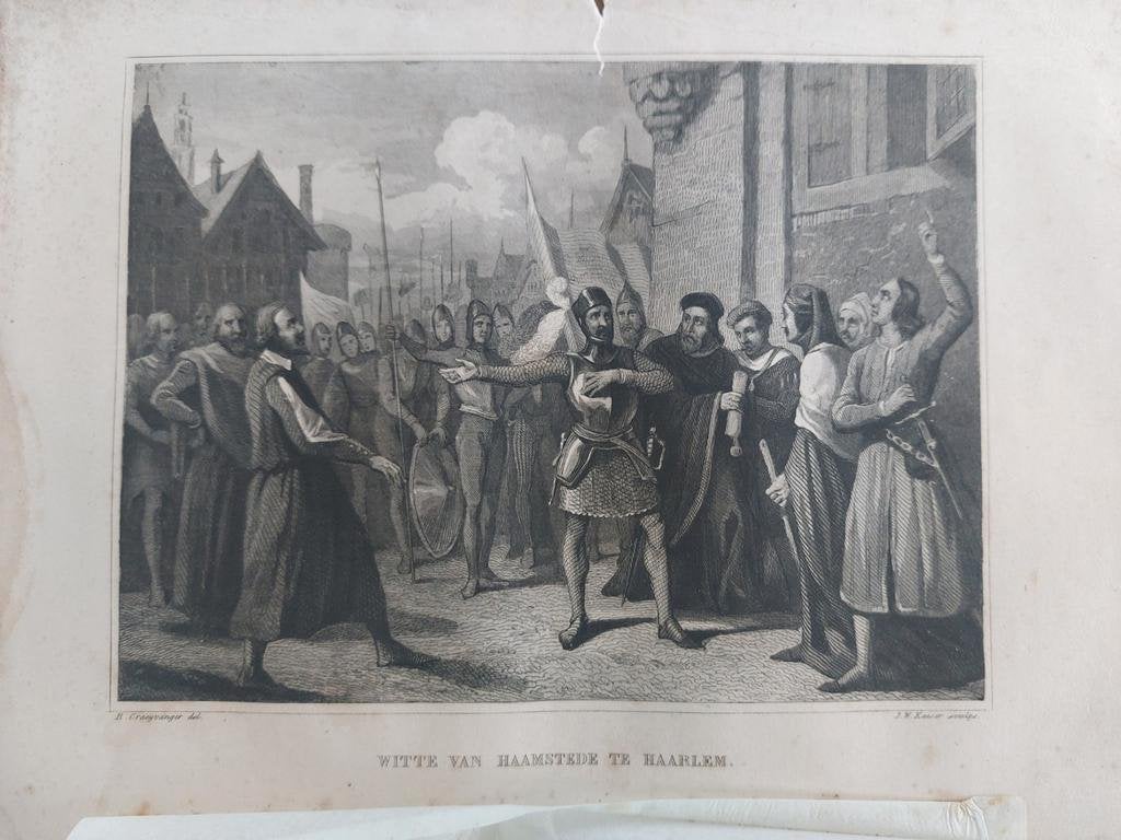 30  Ridder Witte van Haamstede te Haarlem in jaar 1304, Ophalen of Verzenden