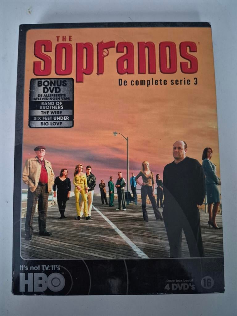 The Sopranos - De complete serie 3 (4 DVD's), Cd's en Dvd's, Dvd's | Tv en Series, Ophalen of Verzenden