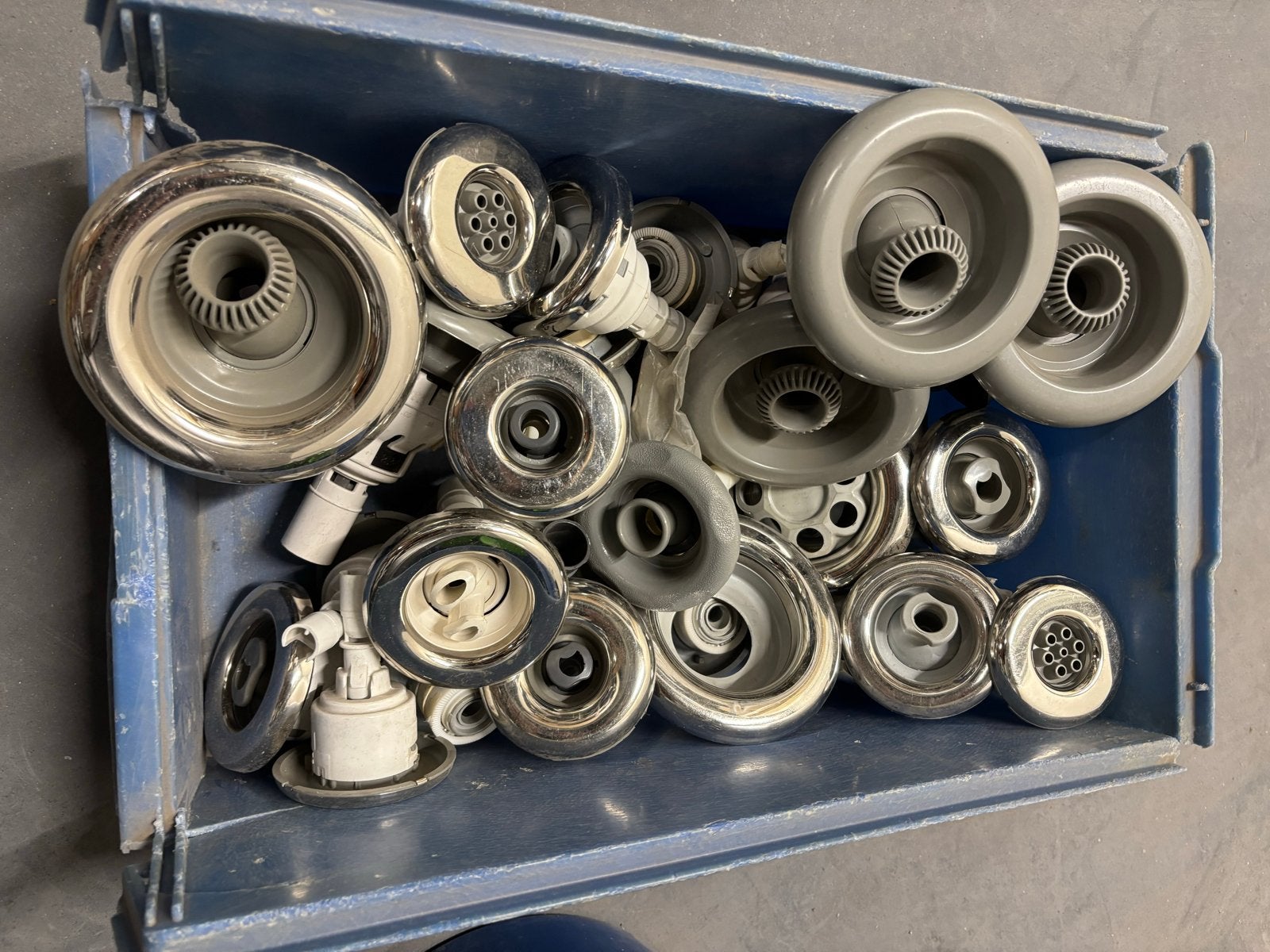 Diverse jacuzzi jets/nozzles - alles in één koop, Tuin en Terras, Ophalen of Verzenden, Gebruikt, Overige typen