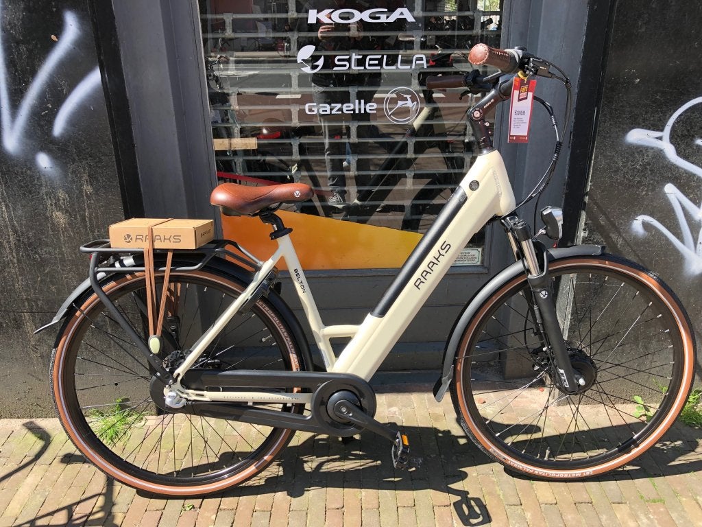 Fietshokje Houtplein: Raaks Belton Creme, Niet ingevuld, Niet ingevuld, Nieuw, 50 tot 53 cm