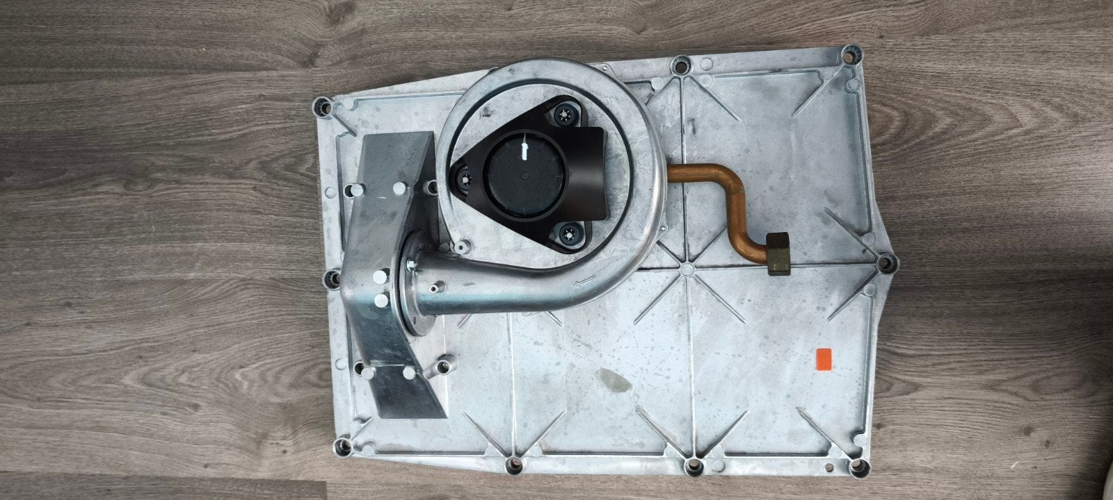 Voorplaat Warmtewisselaar + Ventilator Intergas HRE, Ophalen of Verzenden, Gebruikt, Cv-ketel of Combi-ketel, Hoog rendement (Hr)