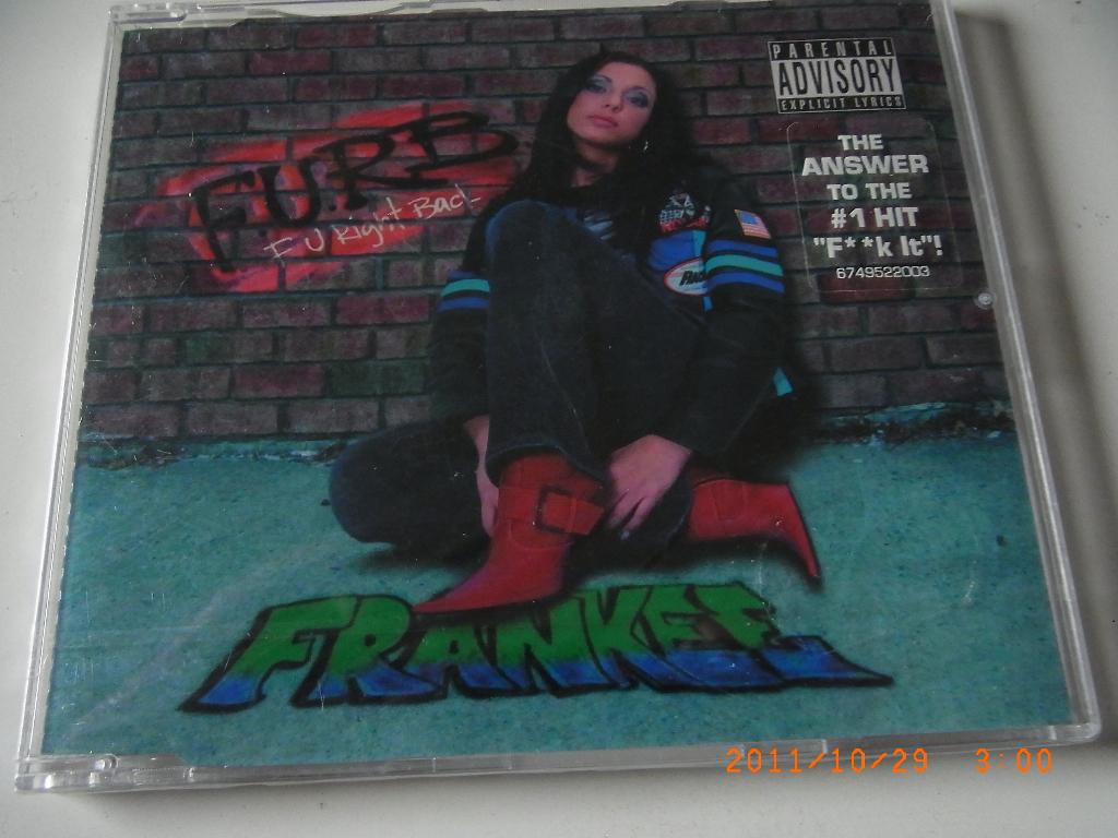 CD SINGLE FRANKEE FURB 4 TRACKS EXTRA VIDEOCLIP NIEUW, Verzenden, Nieuw in verpakking, Pop