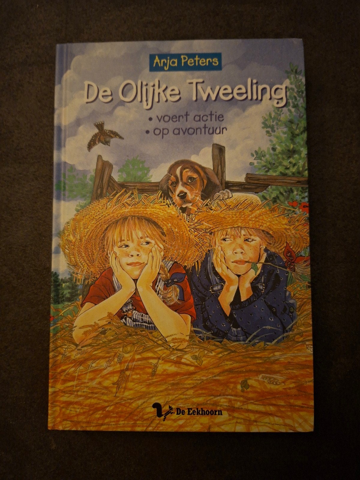 De Olijke Tweeling: Voert actie - Op avontuur, Boeken, Ophalen of Verzenden, Gelezen, Anja Peters, Fictie algemeen