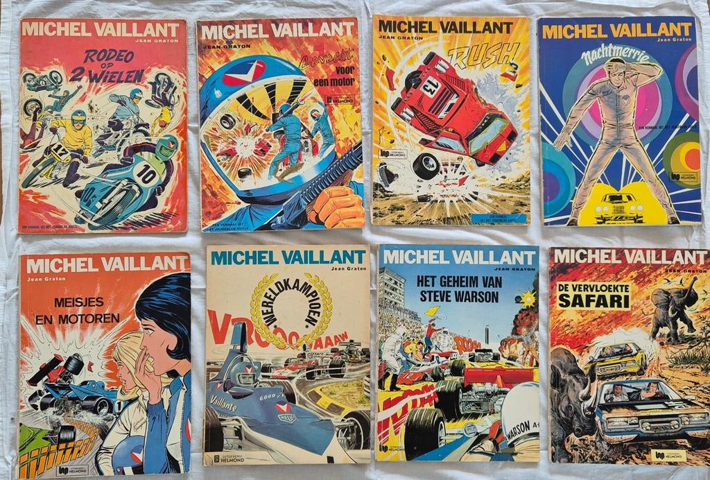 Michel Vaillant, Meerdere comics, Ophalen of Verzenden, Gelezen, Europa