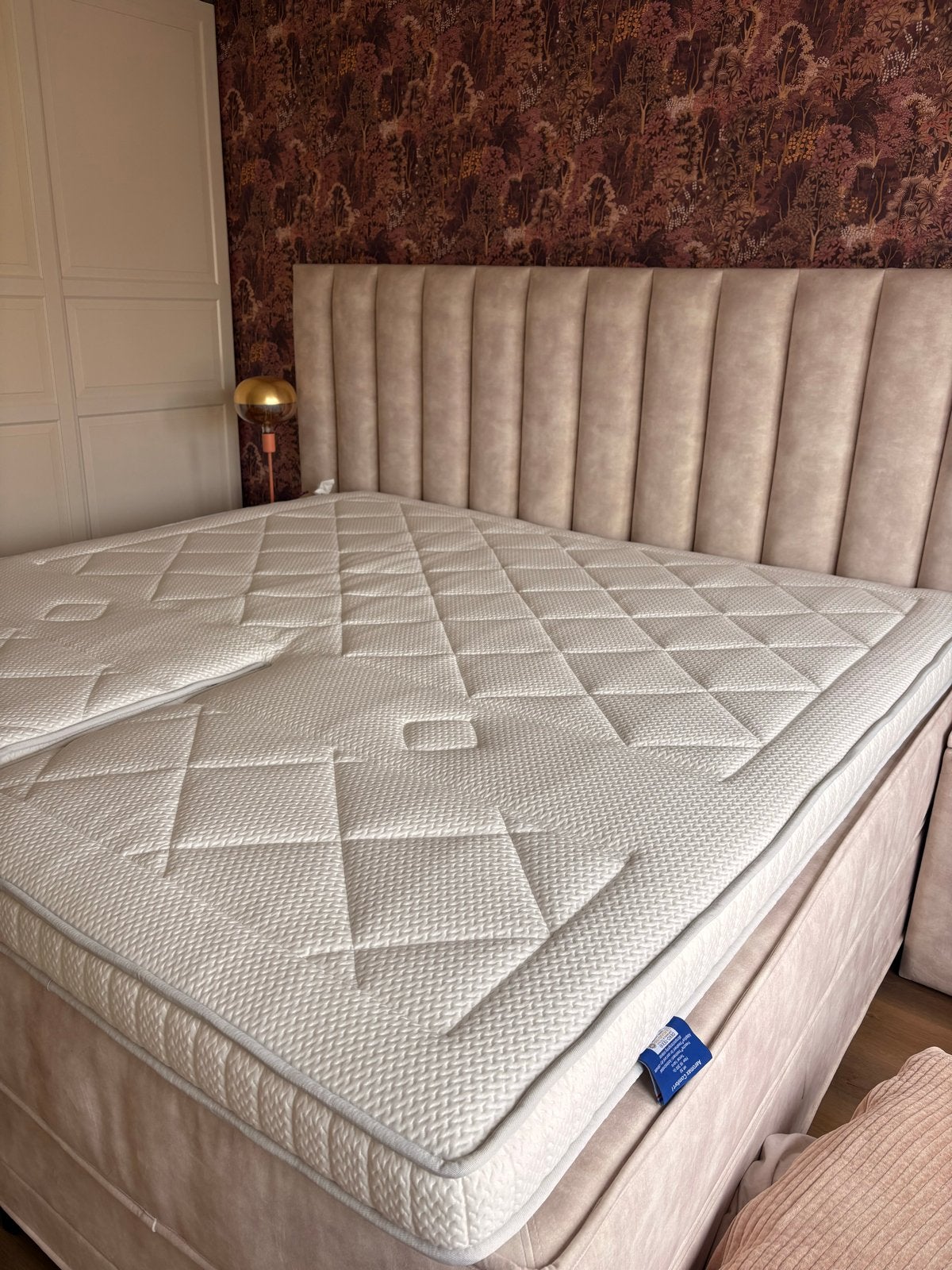 Zo goed als nieuw Aeromax Comfort topper topmatras, Ophalen, Tweepersoons, Zo goed als nieuw, Overige maten