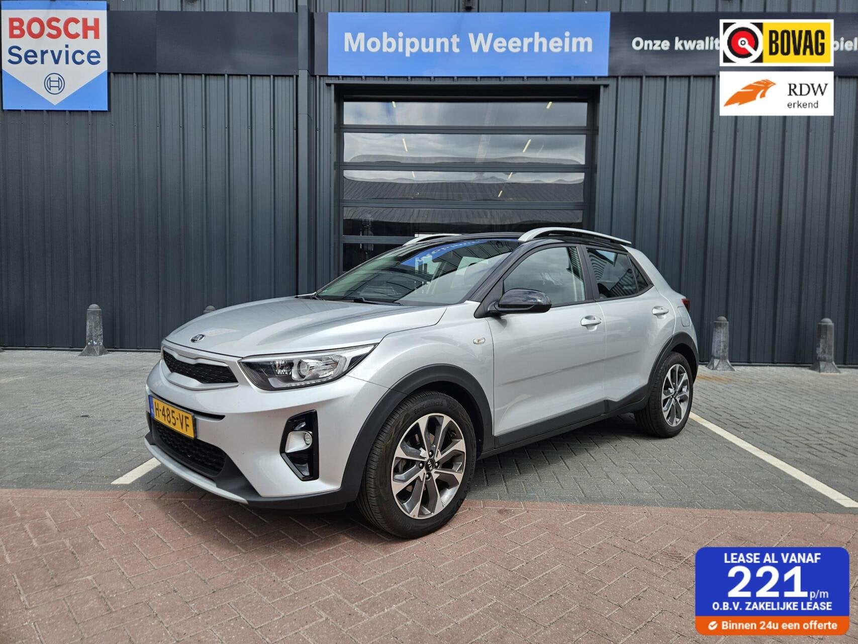 Kia Stonic 1.0 T-GDi Dynamic Line rijklaar, Auto's, 12 maanden, 450 kg, Gebruikt, Euro 6