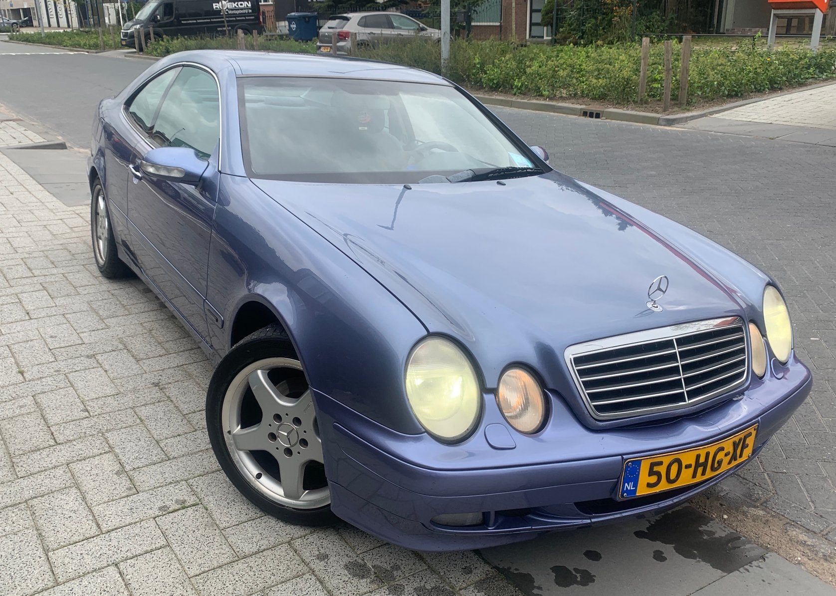 Mercedes-Benz CLK 2.0 Clk200 Komp Coupe Avantg.aut 2001, Auto's, Automaat, 1998 cc, Achterwielaandrijving, 163 pk
