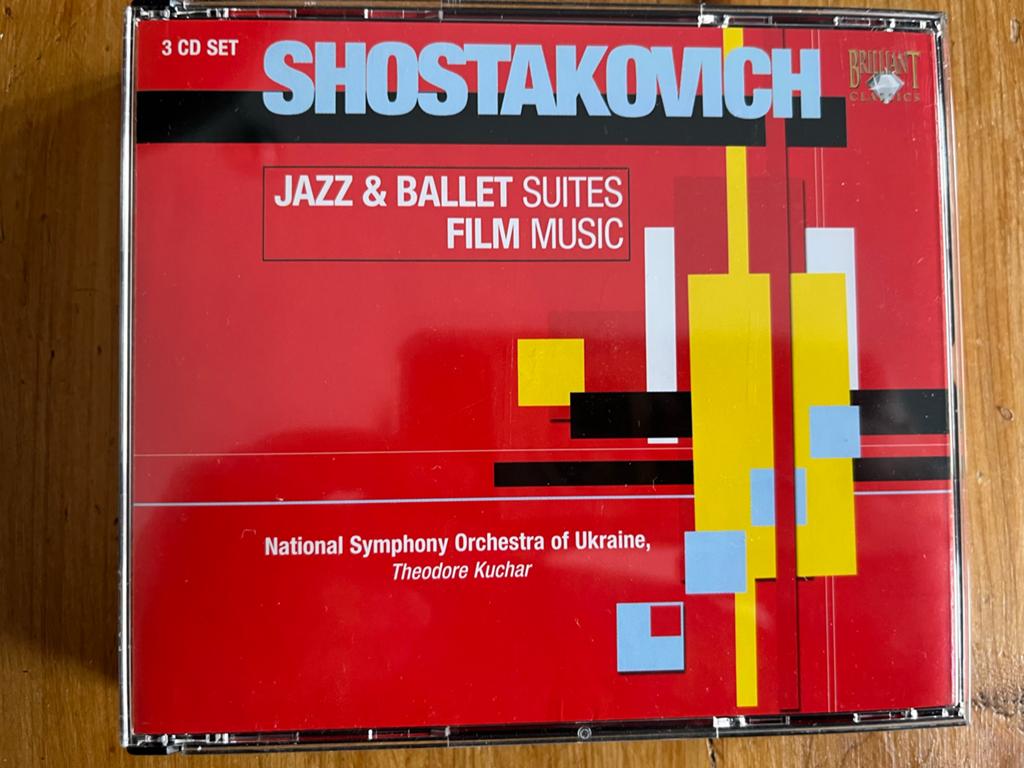 Te koop 3cd Shostakovich - jazz & ballet suites & film music, Cd's en Dvd's, Cd's | Klassiek, Ophalen of Verzenden, Modernisme tot heden