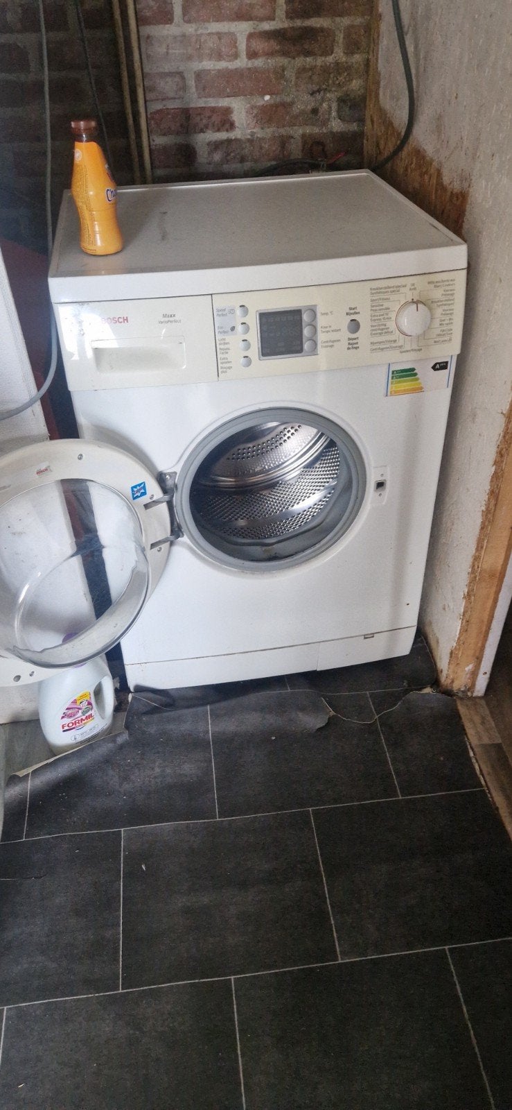 Bosch Wasmachine - Goede staat, efficiënt en betrouwbaar, Witgoed en Apparatuur, Wasmachines, Ophalen, Gebruikt, Energieklasse A of zuiniger