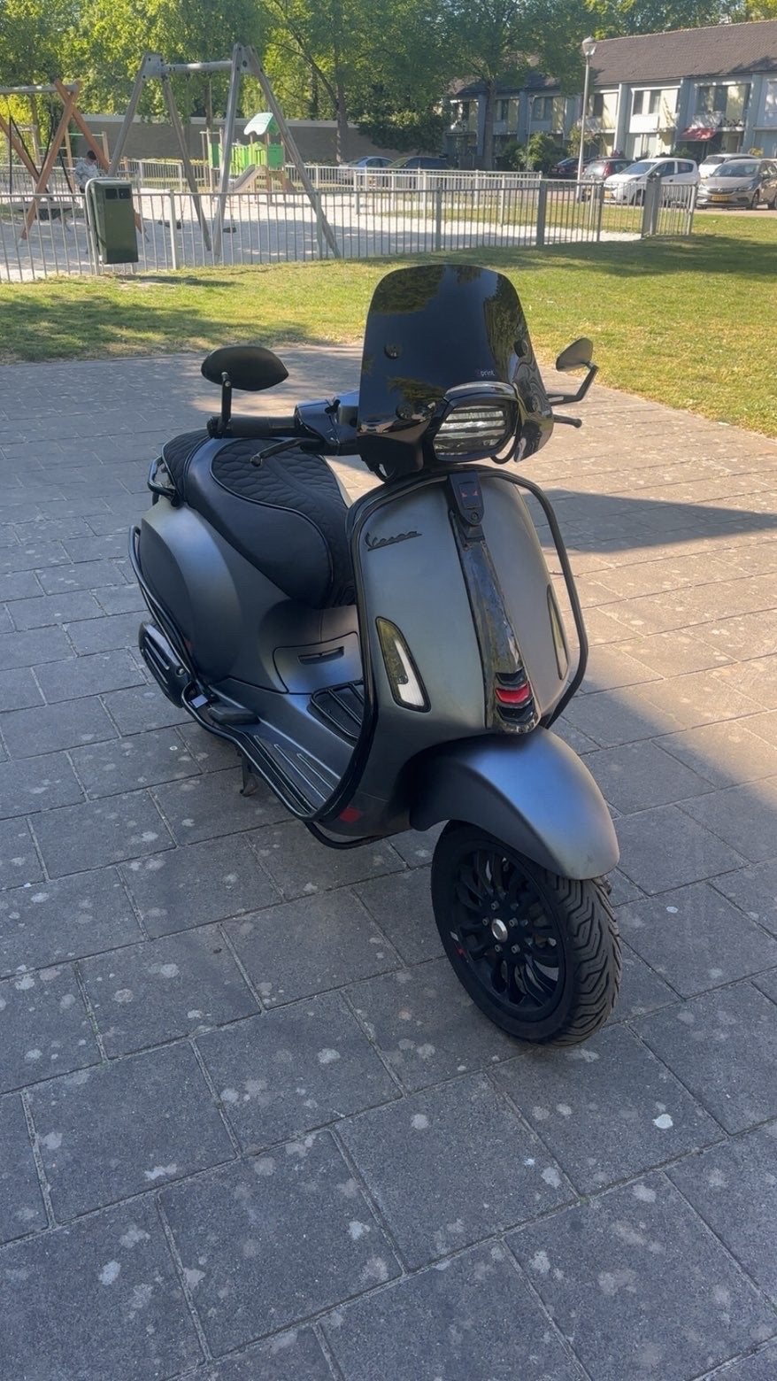 Vespa Sprint 2019 - 50cc met mono zadel, Fietsen en Brommers, Scooters | Vespa, Ophalen, Gebruikt, Overige modellen, Maximaal 45 km/u