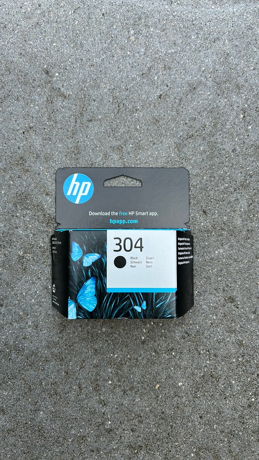 HP 304 inktcartridge zwart, Ophalen, Nieuw, Cartridge