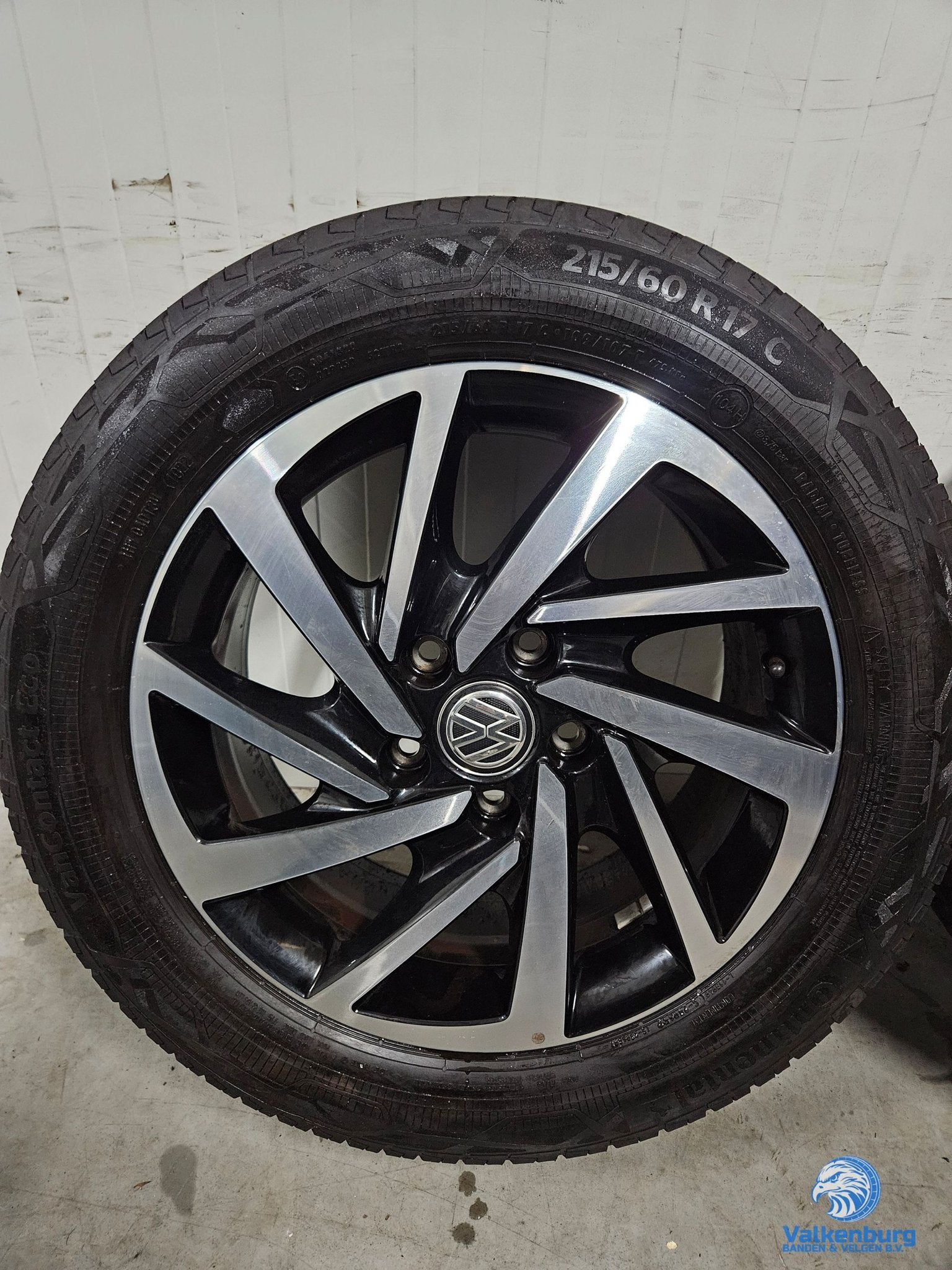 7-8mm! Originele VW Transporter Multivan T5 GP T6 T6.1 T7 Bu, -, -, Banden en Velgen, 17 inch