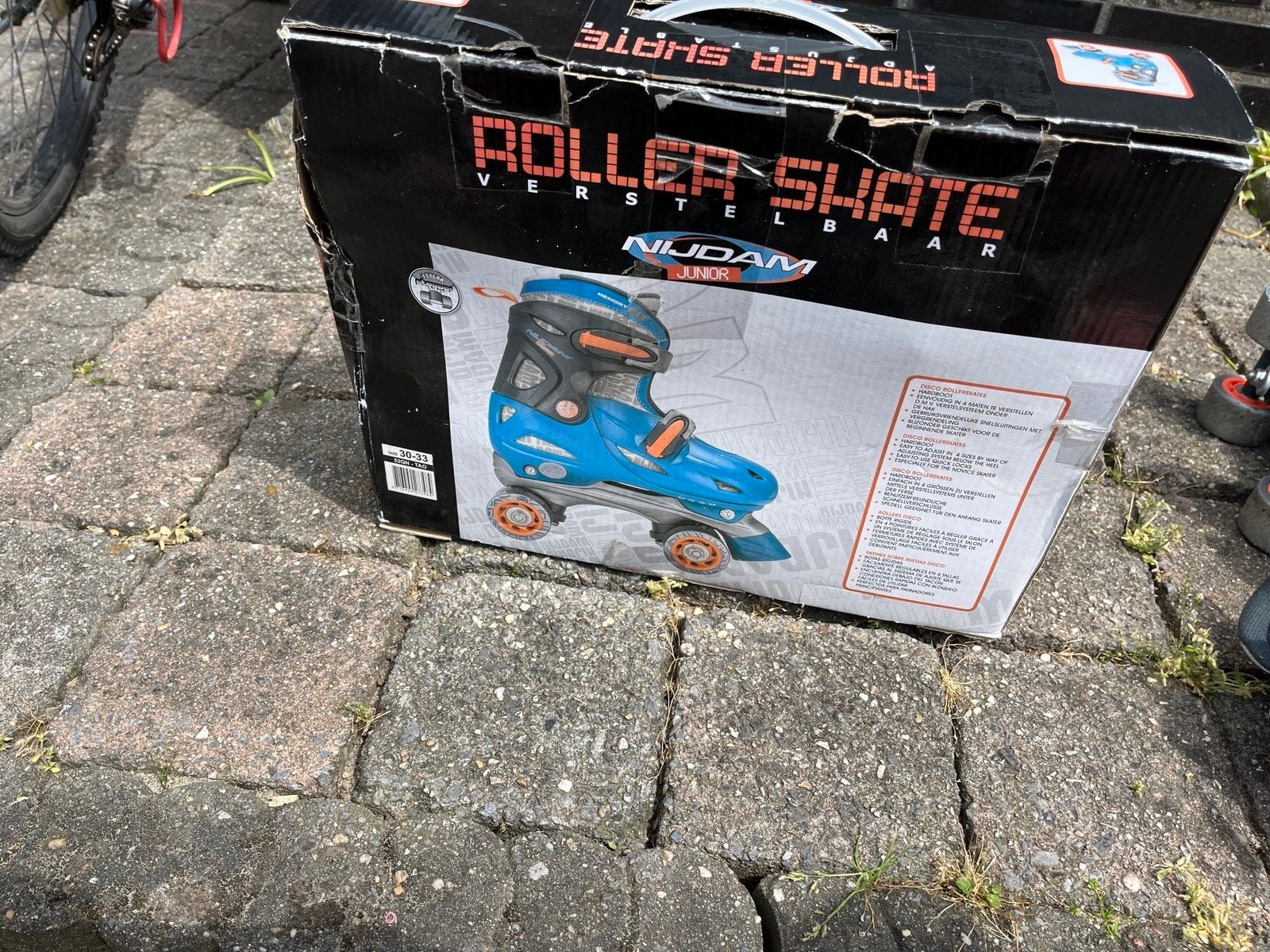 Nijdam Verstelbare Roller Skates - Maat 30-33, Ophalen, Gebruikt, Overige typen