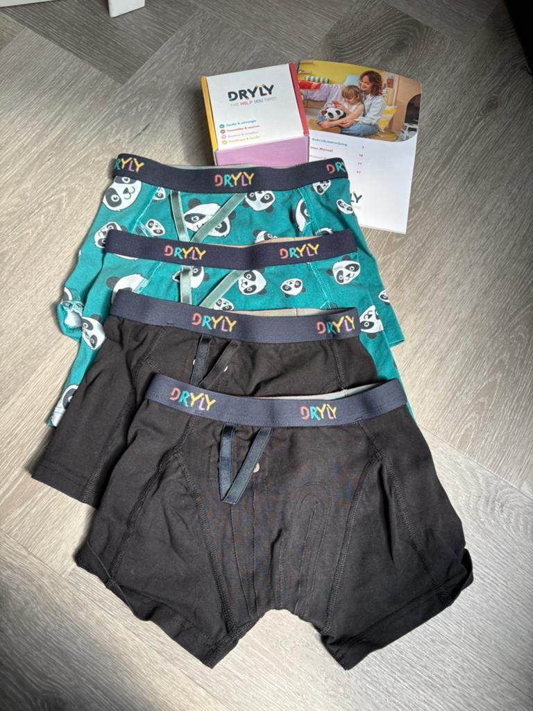 Dryly plaswekker set met 4 boxers - Zo goed als nieuw, Ophalen of Verzenden, Zo goed als nieuw, Jongetje of Meisje