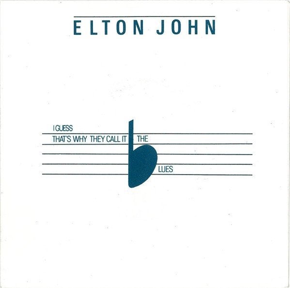 Single (1983) Elton John - That's why they call it the Blues, Gebruikt, 7 inch, Ophalen of Verzenden, Fotohoes