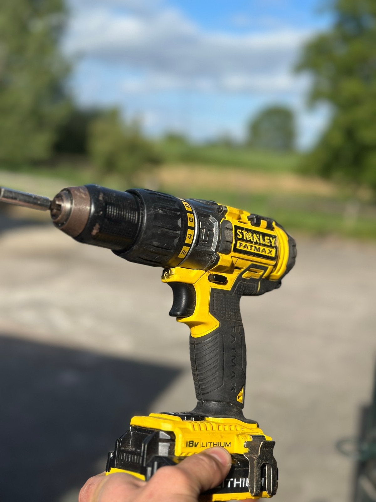 Stanley Fatmax 18V Accu Boor FMC625 met 2 accu's, Gebruikt, Variabele snelheid, Ophalen of Verzenden, Boor- en Schroefmachine