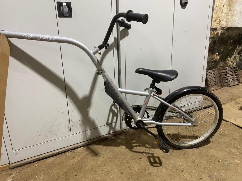 R&B Fly volgfiets, aanhangfiets. 20 inch. Opvouwbaar., Ophalen, Opvouwbaar, 20 tot 40 kg, Zo goed als nieuw