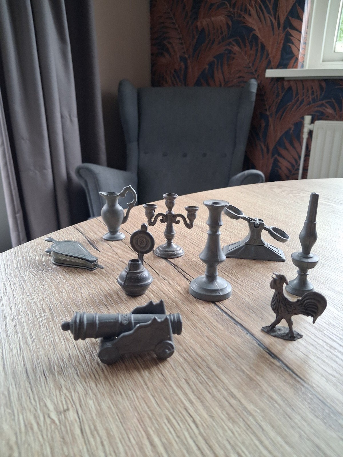 Miniaturen van tin, Antiek en Kunst, Antiek | Tin, Ophalen of Verzenden