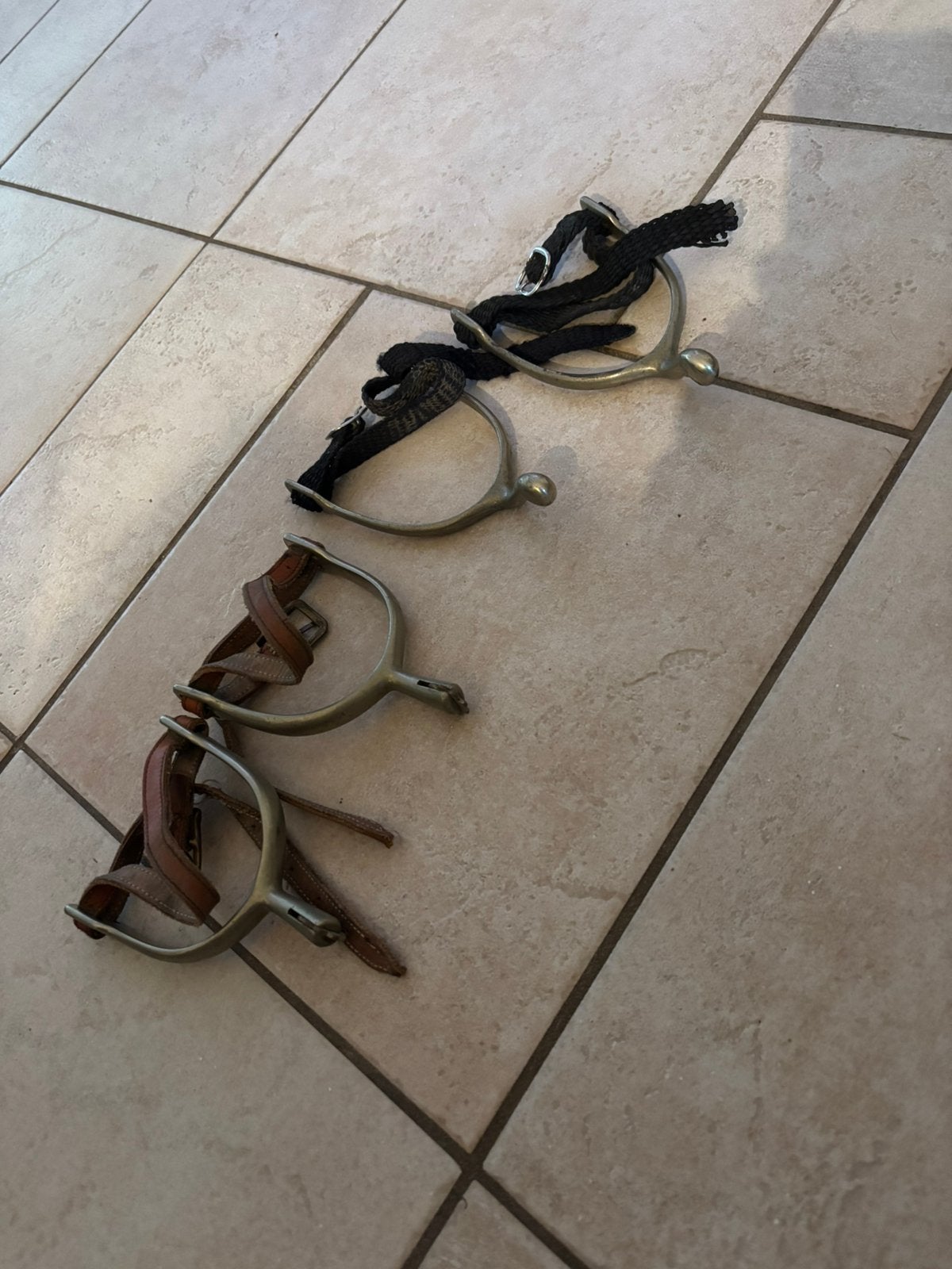 Sporen, Dieren en Toebehoren, Ophalen of Verzenden, Gebruikt, Dressuur