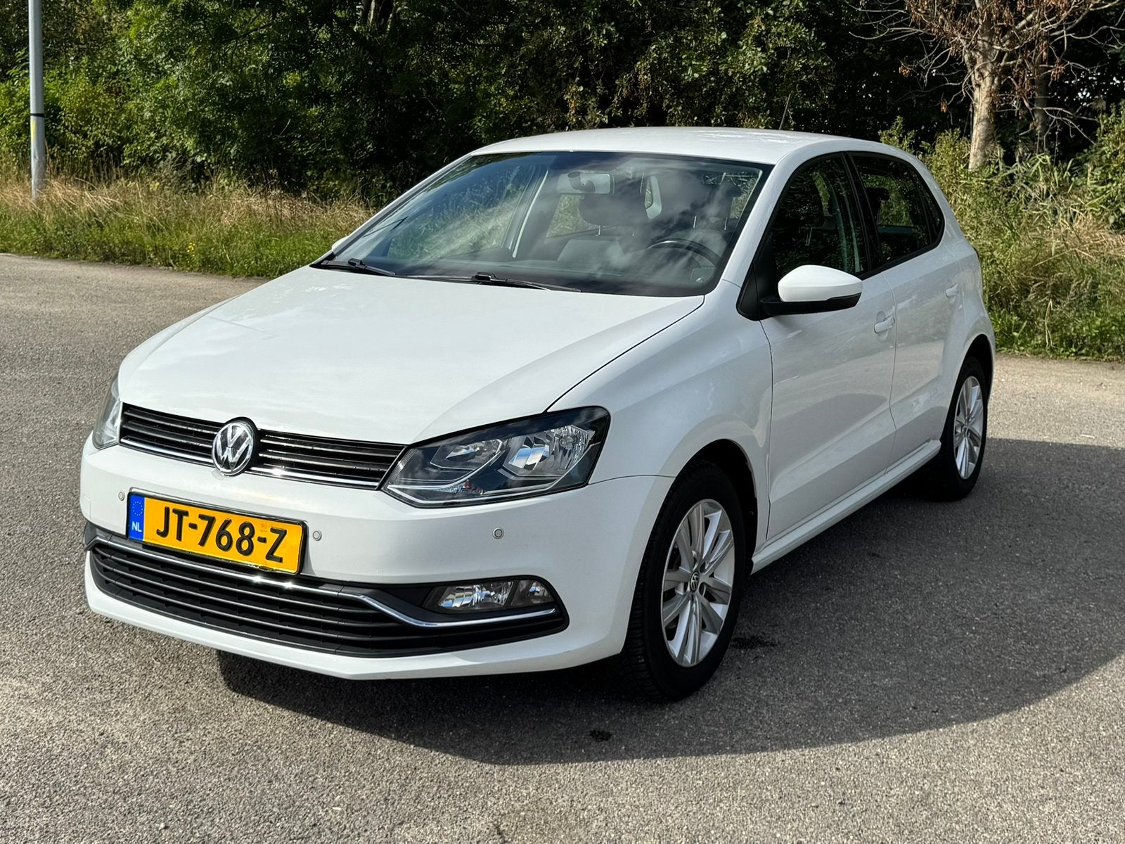 Volkswagen Polo 2015 - 90pk - 1.2 TSI Comfortline, Auto's, 40 €/maand, 4 cilinders, Wit, Handgeschakeld
