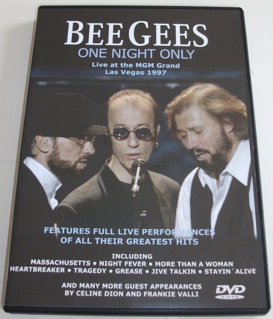 Dvd *** BEE GEES *** One Night Only, Engels, Ophalen of Verzenden, Zo goed als nieuw, Concert