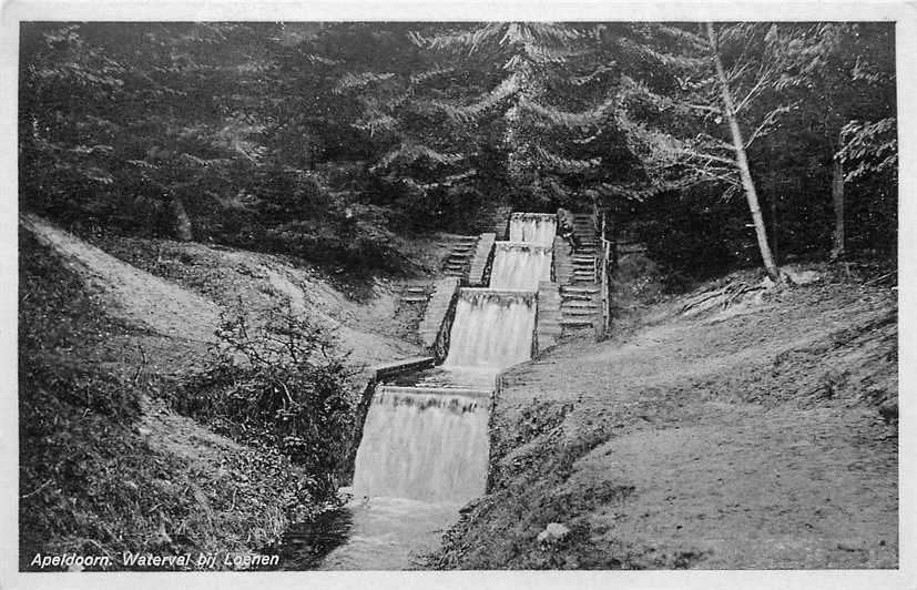 380-122-017 Apeldoorn Waterval Loenen, Verzenden, Voor 1920, Gelderland