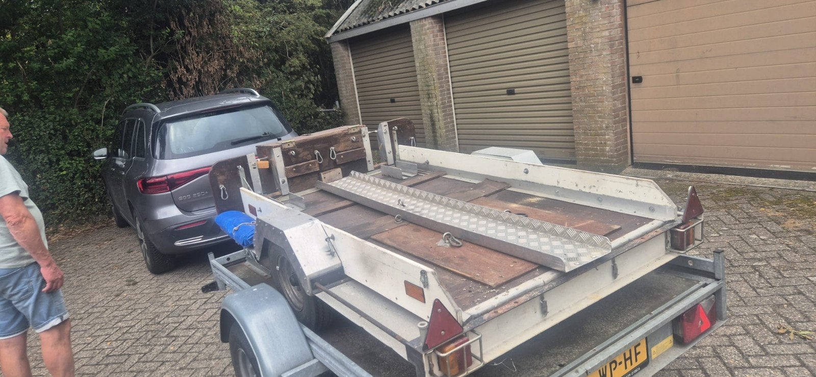motortrailer te koop, Auto diversen, Aanhangers en Bagagewagens, Ophalen, Gebruikt