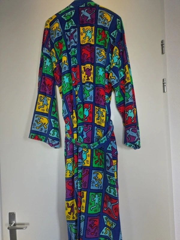Keith Haring X Playboy badjas maat XL, Kleding | Heren, Ophalen of Verzenden, Maat 56/58 (XL), Meerkleurig