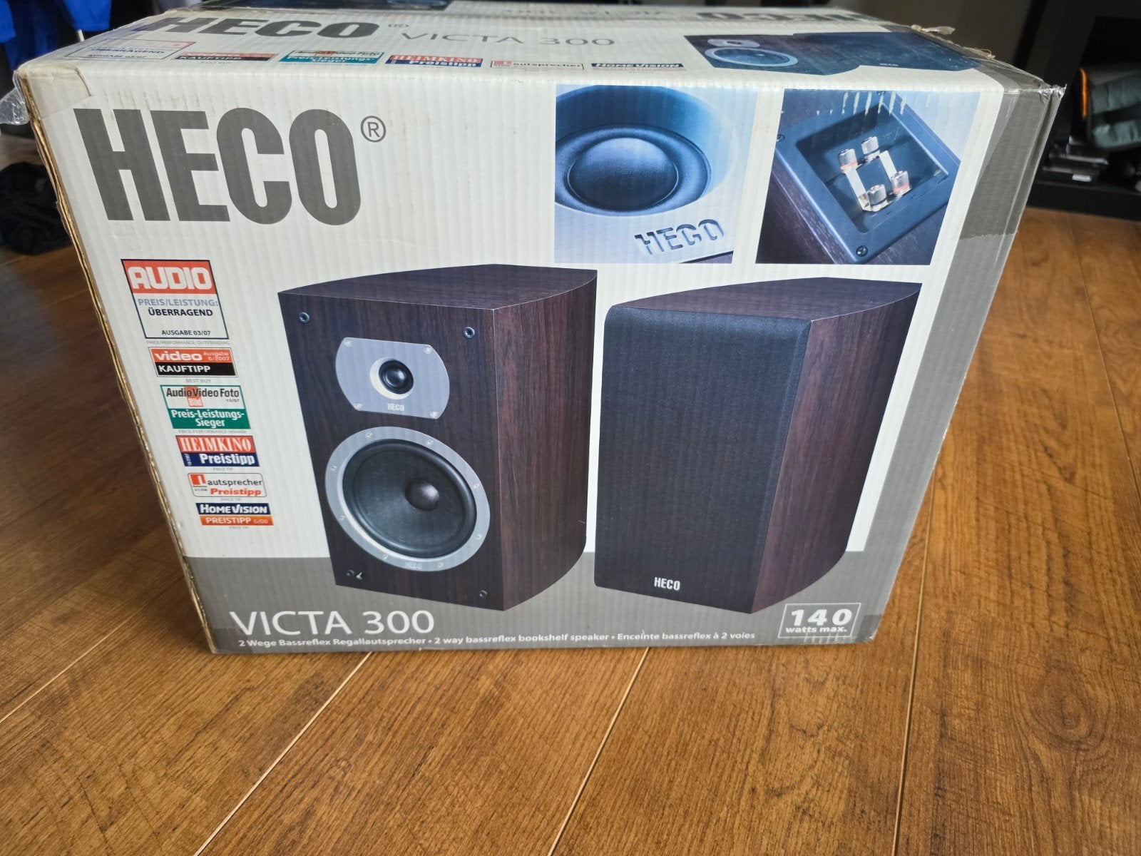 Heco Victa 300 speakers - Zo goed als nieuw