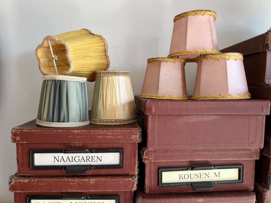 VINTAGE LAMPENKAPJE, Ophalen of Verzenden