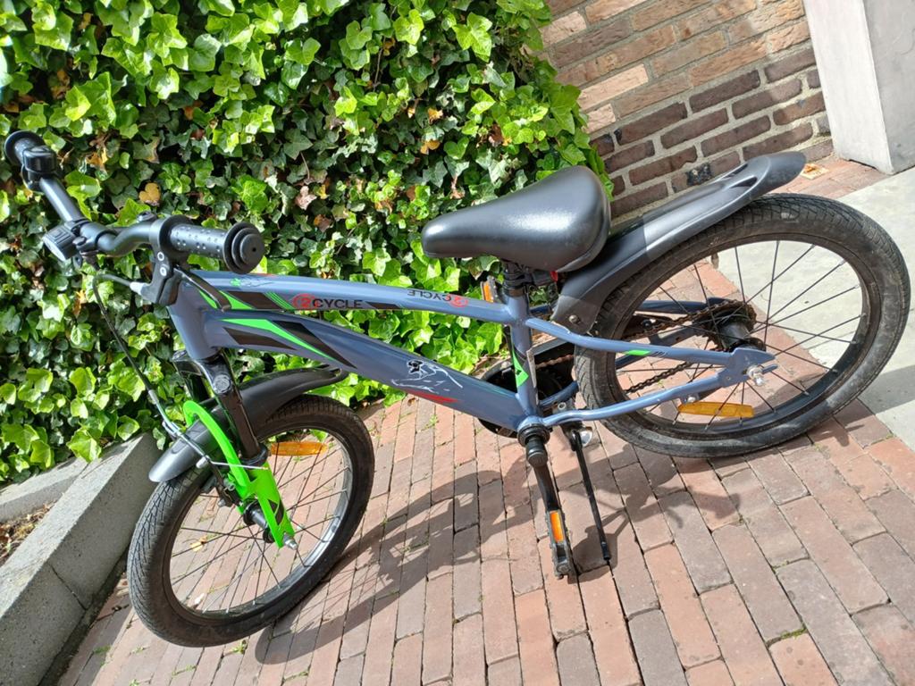 2 Cycle kinderfiets 18 inch, Fietsen en Brommers, Fietsen | Jongens, Terugtraprem, 18 inch, Ophalen, 2cycle
