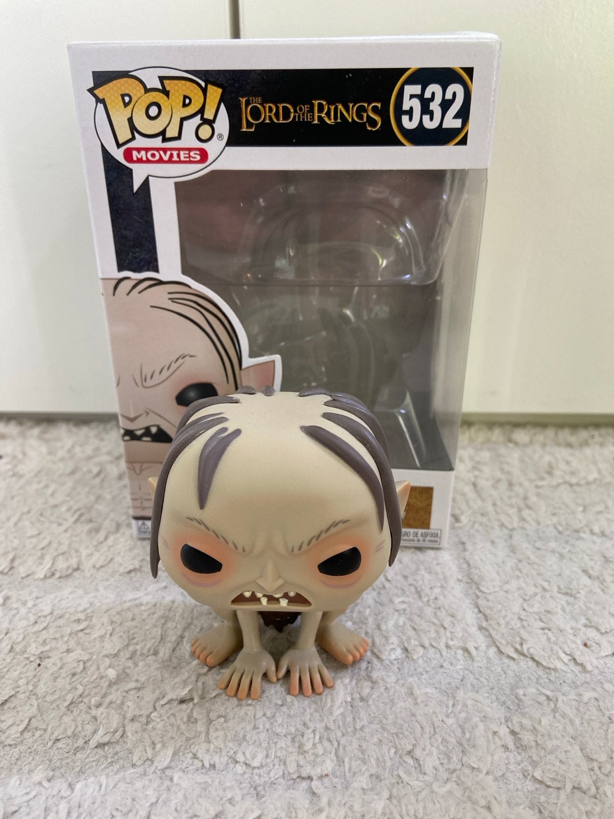 Funko Pop! The Lord of the Rings - Gollum #532, Ophalen of Verzenden, Zo goed als nieuw